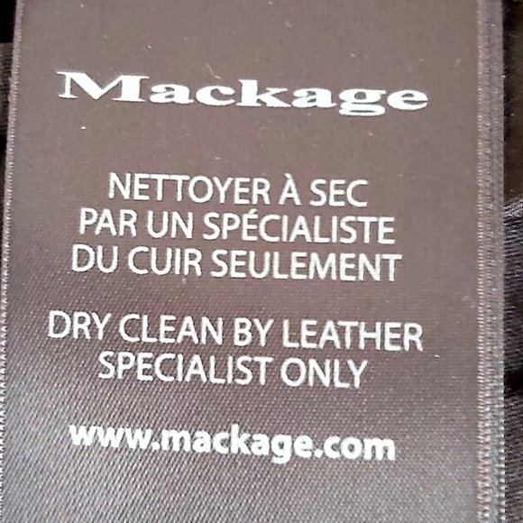 Mackage Leather Jacket - Picture 12 of 16